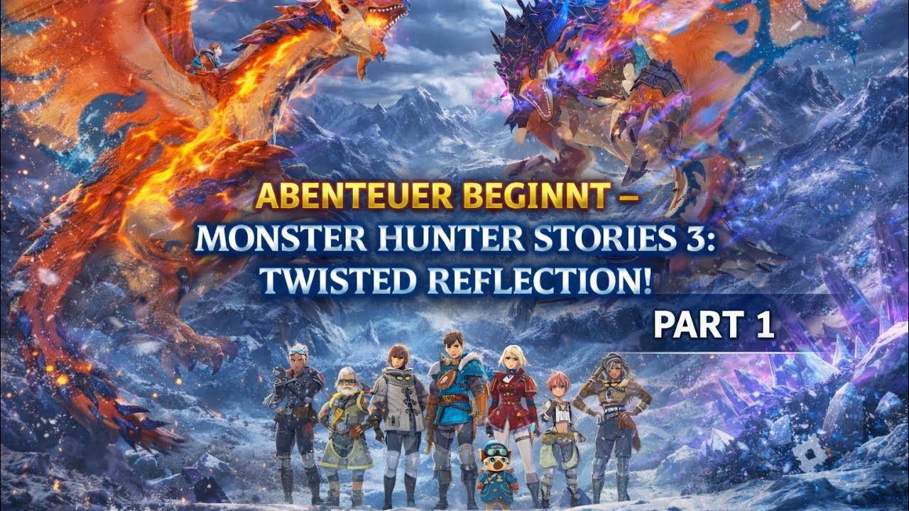 Abenteuer beginnt – Monster Hunter Stories 3: Twisted Reflection! Part 1 deutsch 