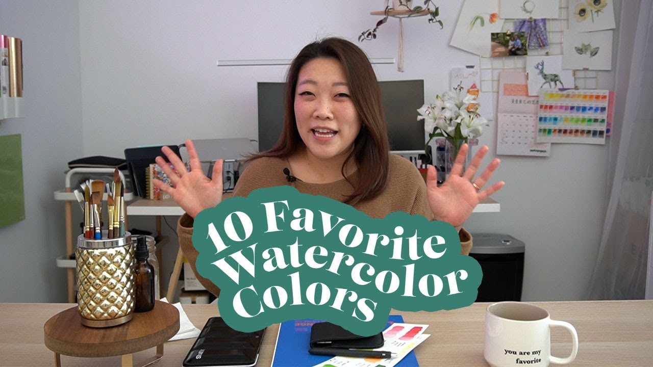 My 10 Favorite #WatercolorColors: Lukas 1862 Watercolors