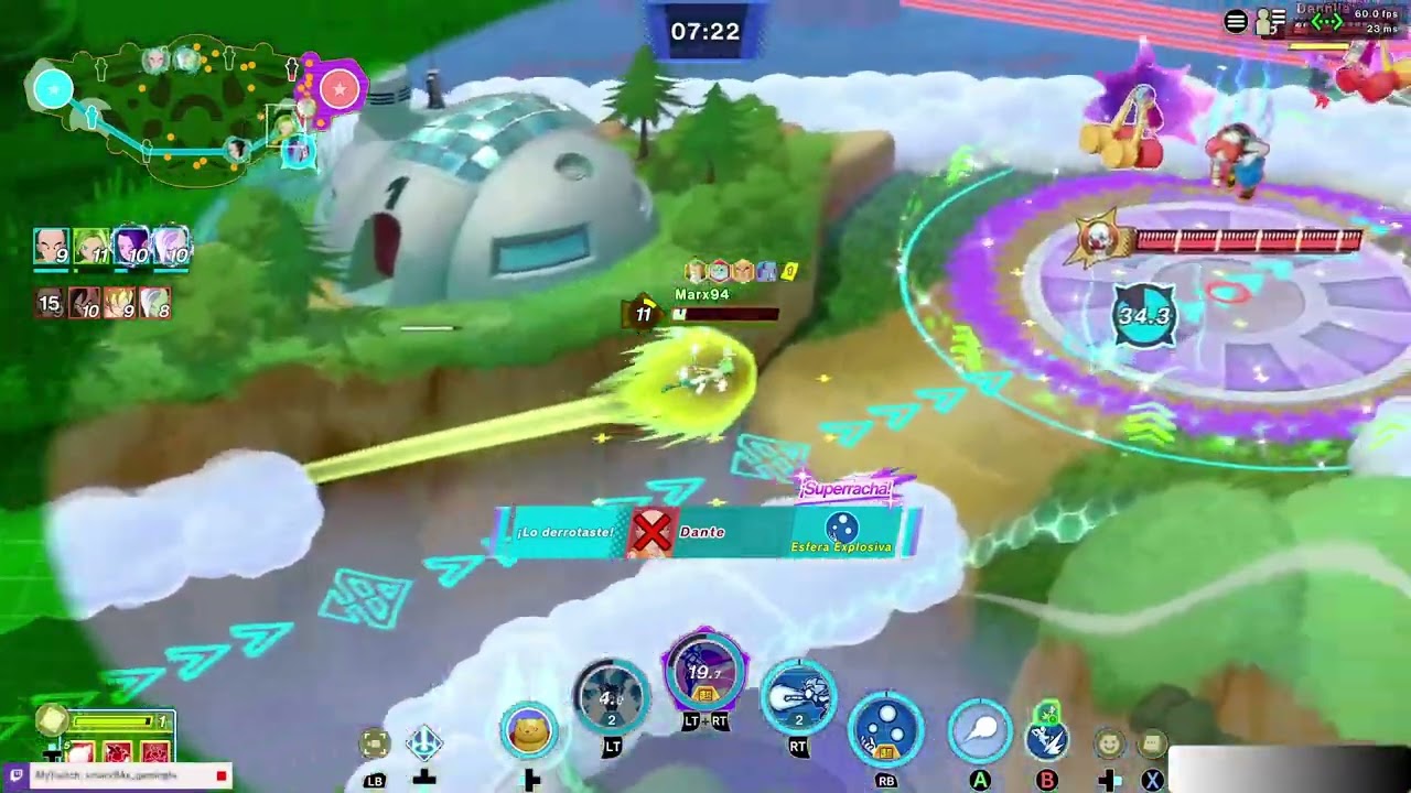 DB GEKISHIN SQUADRA | Unas partidas con Kefla y Broly.