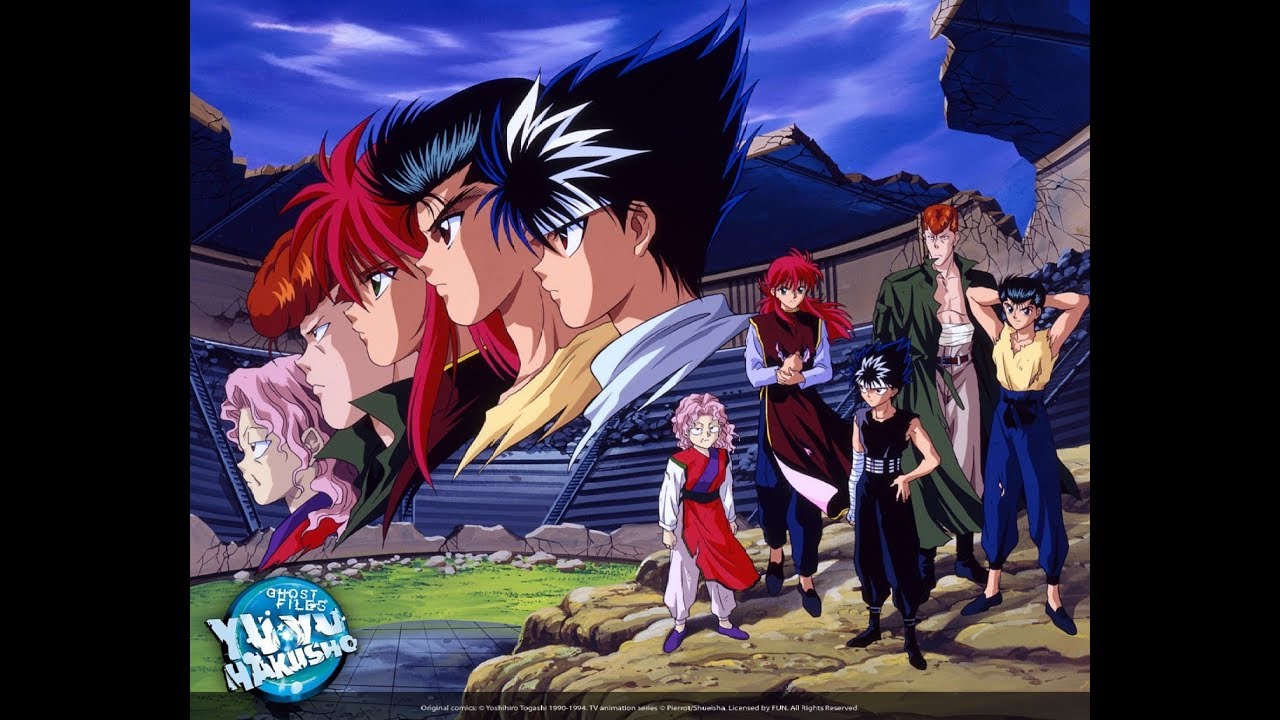 Yu Yu Hakusho - all openings and endings HD - Japan Version