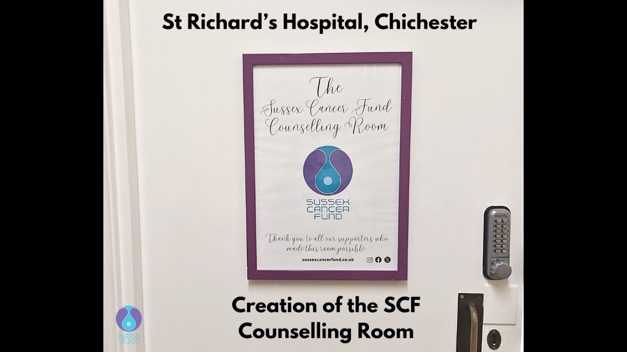 Transforming Lives: Sussex Cancer Fund's Counselling Room Makeover, St Richard’s Hospital Chichester