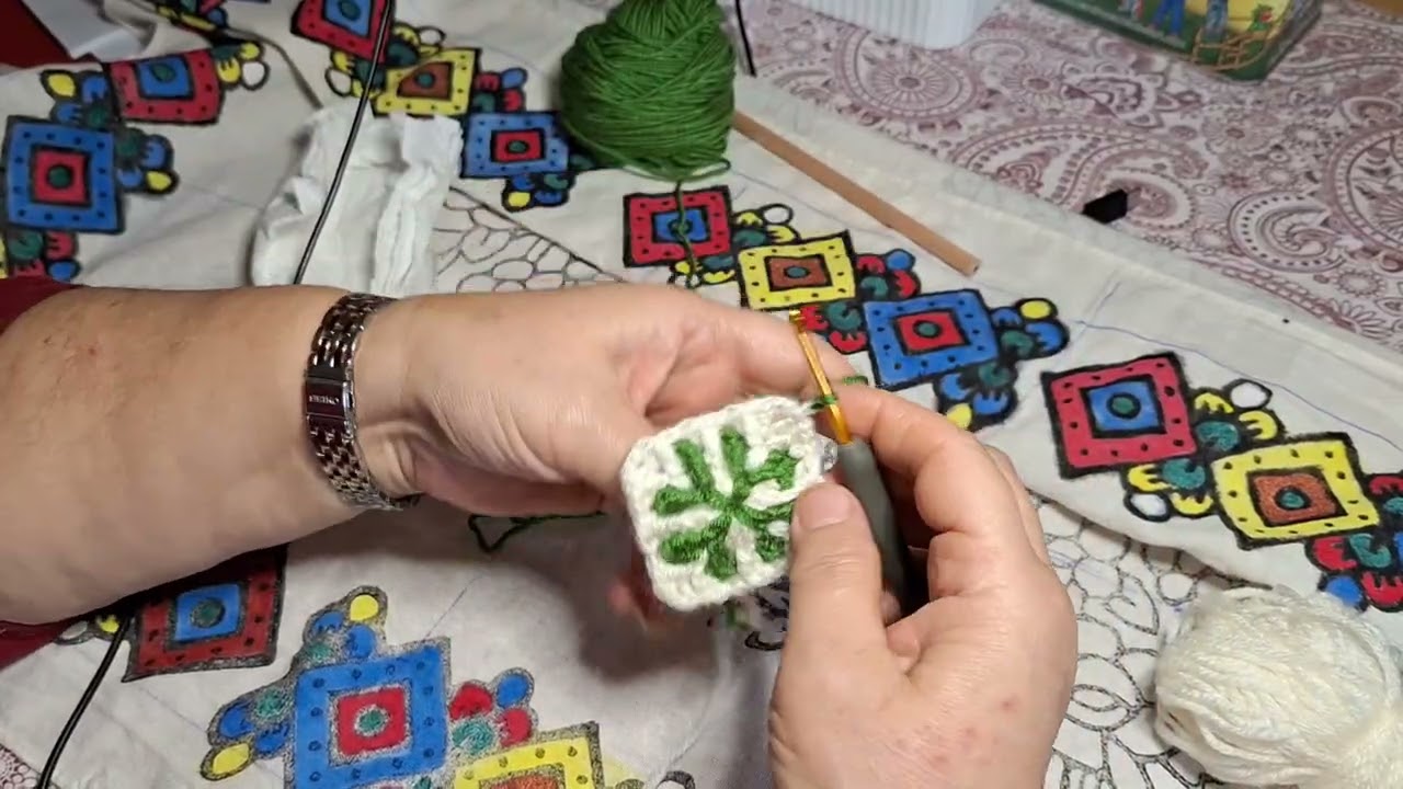 Kare motifin yapımı