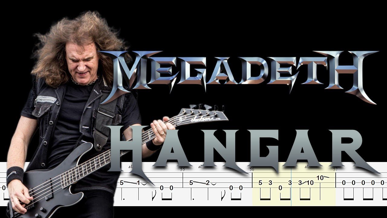 Megadeth - Hanger 18 (Bass Tabs and Notation ) By @ChamisBass  #chamisbass #basstabs #megadeth