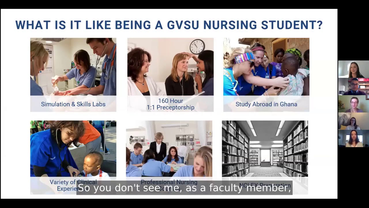 GVSU Bachelor of Nursing Session