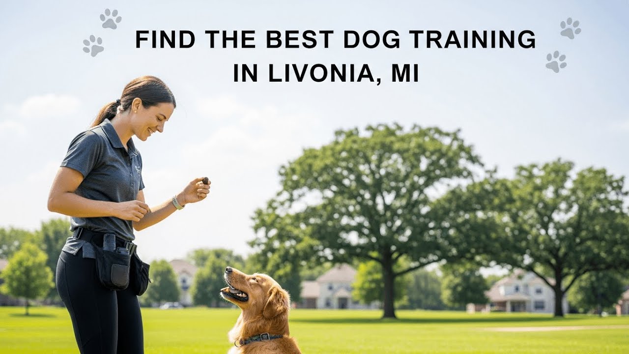 Find the Best Dog Training in Livonia   MI Michigan