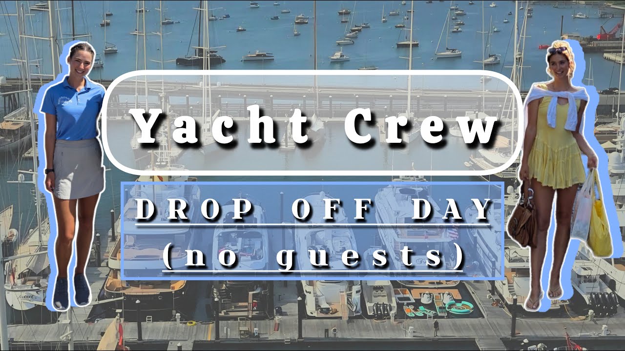 YACHT CREW DROPS CHARTER GUESTS OFF