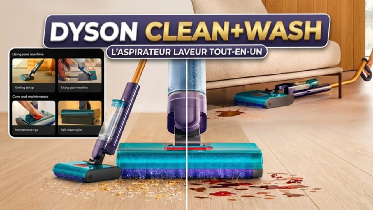 Dyson Clean+Wash Hygiene : révolution du ménage ou gadget trop cher ?