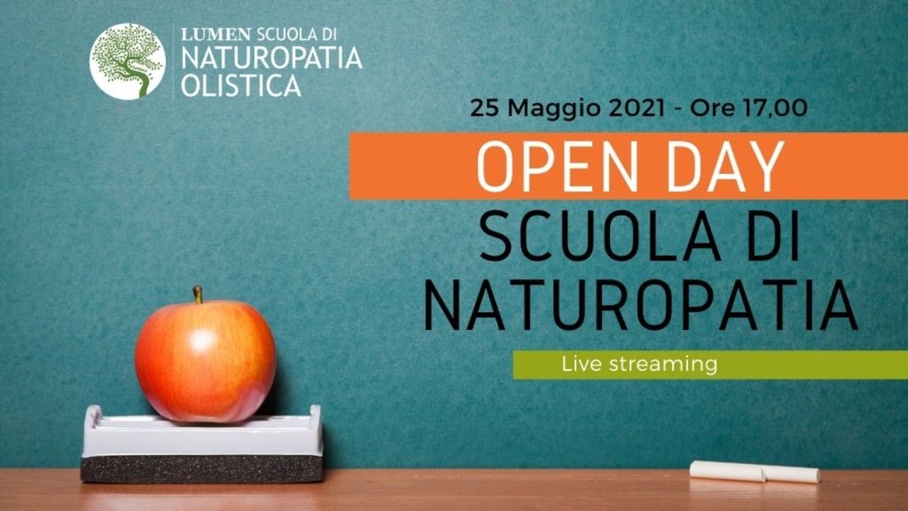 OPEN DAY 2021- Scuola di Naturopatia LUMEN
