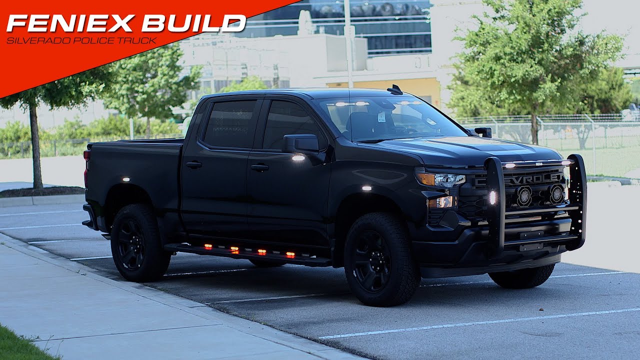 Feniex Build // Chevy Silverado 2025 Police Truck