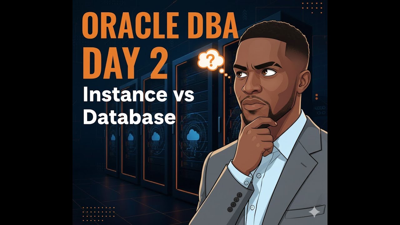Oracle Instance vs Oracle Database Explained | Oracle DBA Day 2