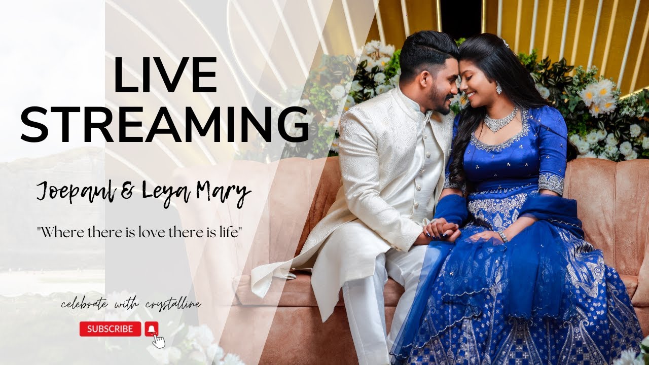 Joe-Leya Wedding Live Streaming Ceremony