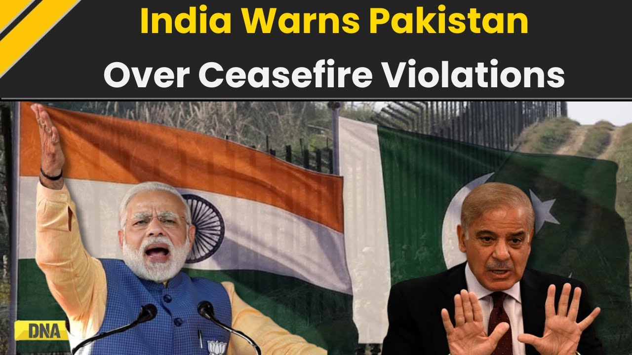 India Pakistan News: Indian DGMO Warns Pakistan Over LoC Ceasefire Violations | Pahalgam Attack