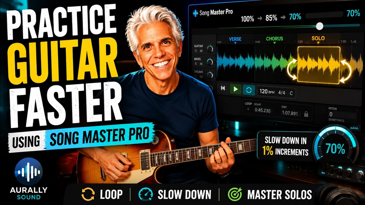 An EVEN Better way to Practice Guitar! Song Master Pro