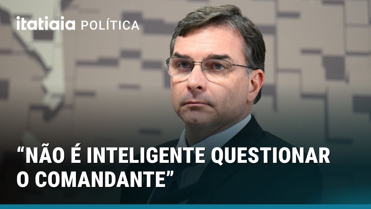 FL&Aacute;VIO BOLSONARO REAGE A RACHA DA DIREITA EM SC: &ldquo;N&Atilde;O &Eacute; INTELIGENTE QUESTIONAR O COMANDANTE&rdquo;