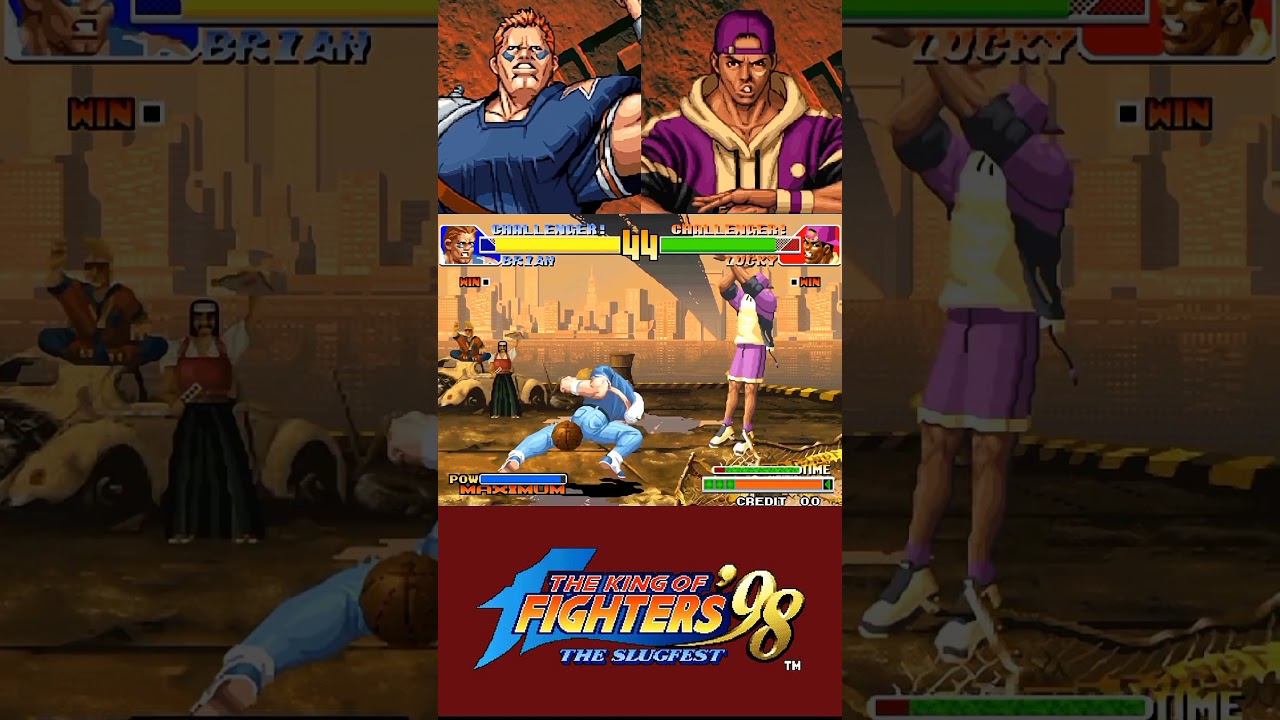 [TAS] brian vs lucky kof 98