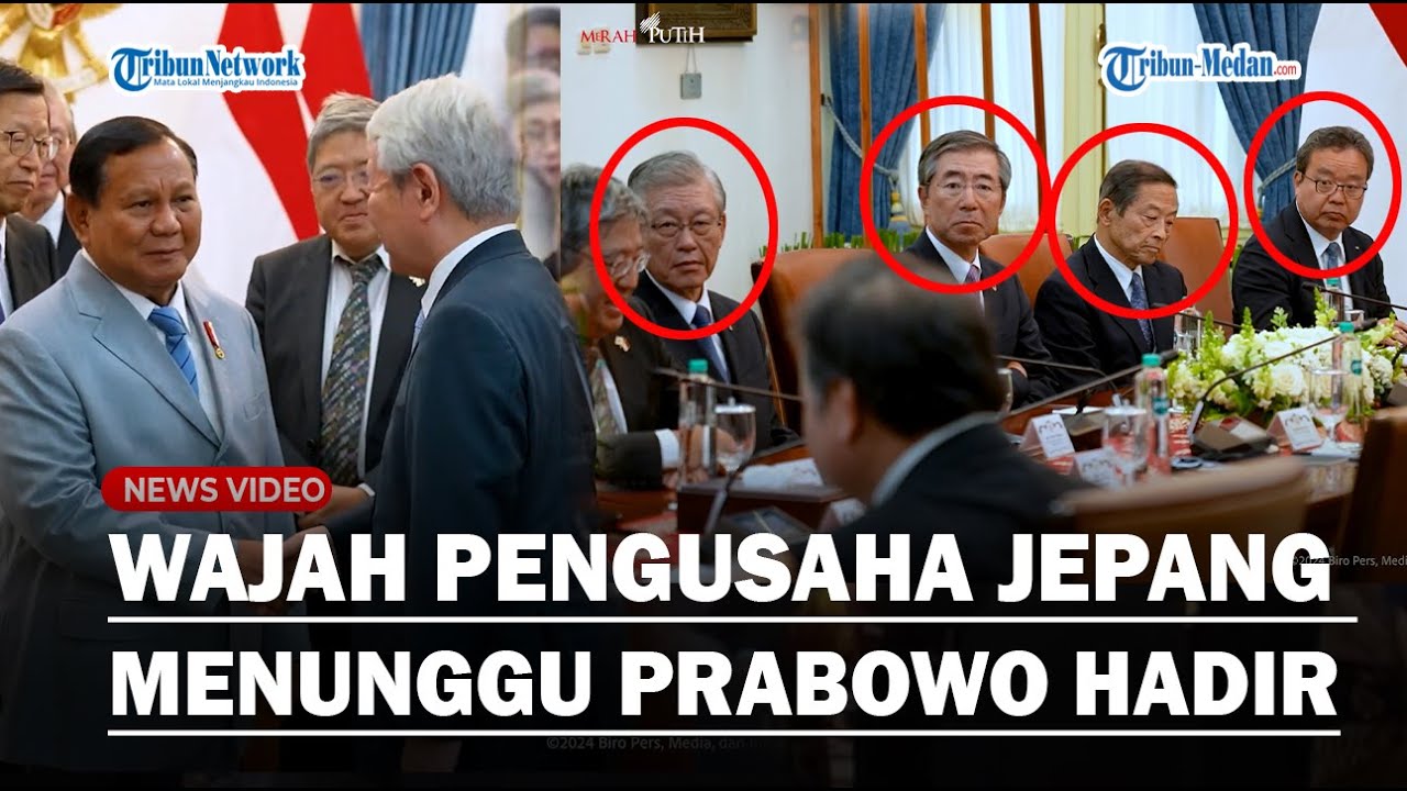 MOMEN PENGUSAHA JEPANG Menunggu Kehadiran Prabowo Hingga Presiden Ajak Bangun Giant Sea Wall!