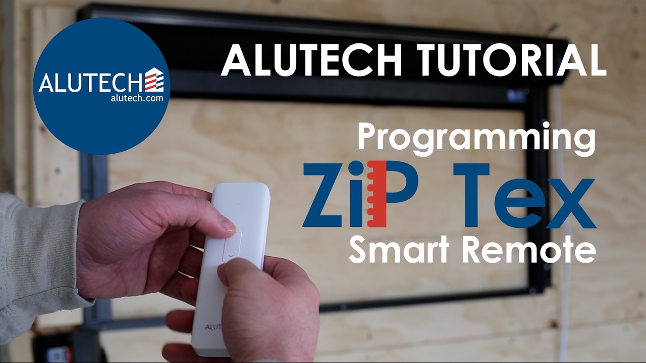 Alutech Tutorial - Programming Zip Tex Smart Remote