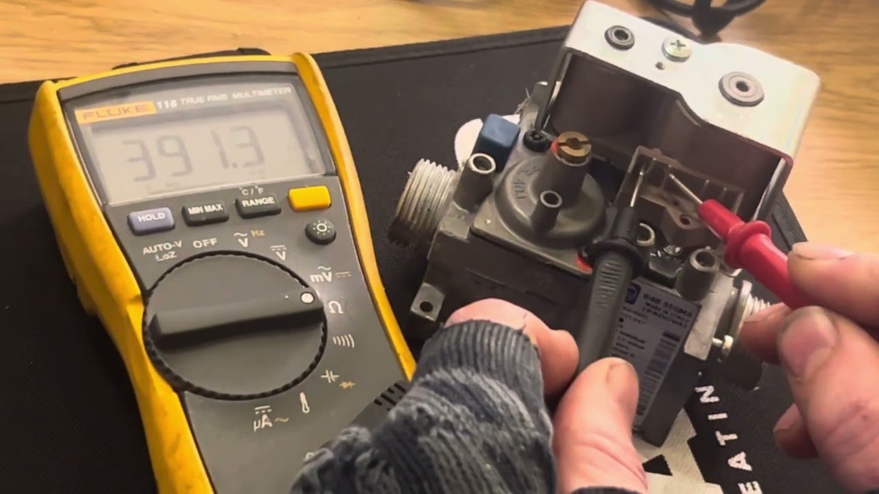 Как быстро проверить газовый клапан котла Worcester Sigma 848 190/380 Ом +/- 10%