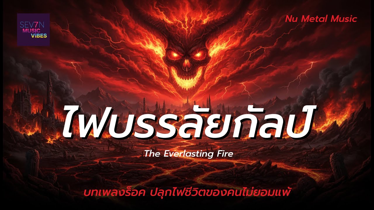 ไฟบรรลัยกัลป์ (The Everlasting Fire) 🤘 🎸 เพลงร็อค Nu Metal 💥 ปลุกไฟชีวิตของคนไม่ยอมแพ้