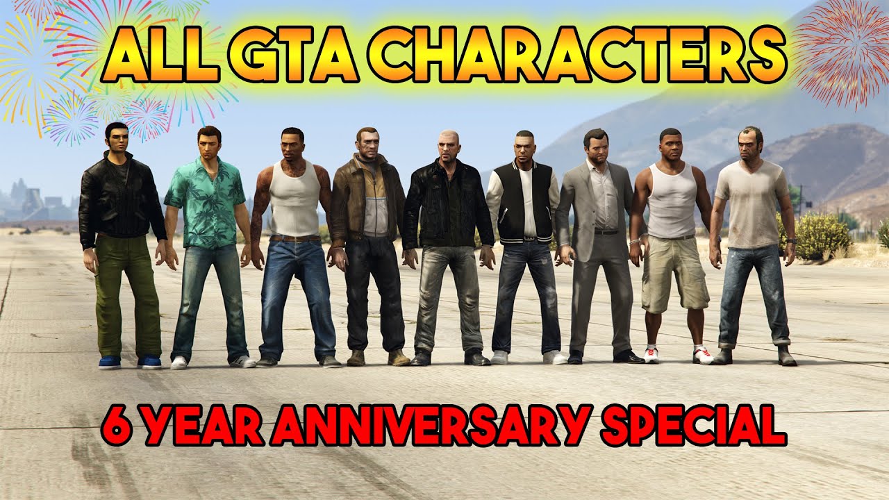 ALL GTA CHARACTERS COMPETITION | 6 YEARS ANNIVERSARY SPECIAL