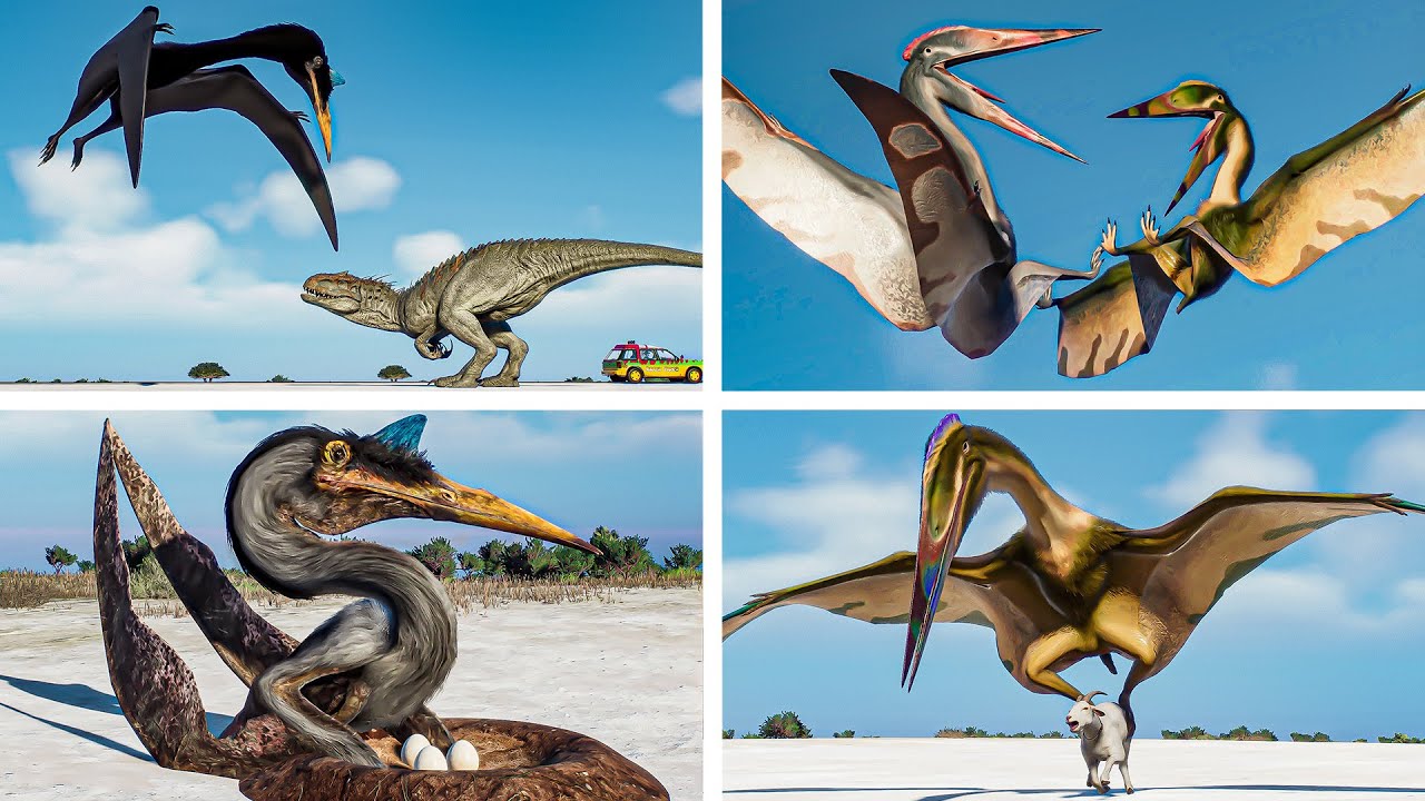 All 12 Flying Reptiles 