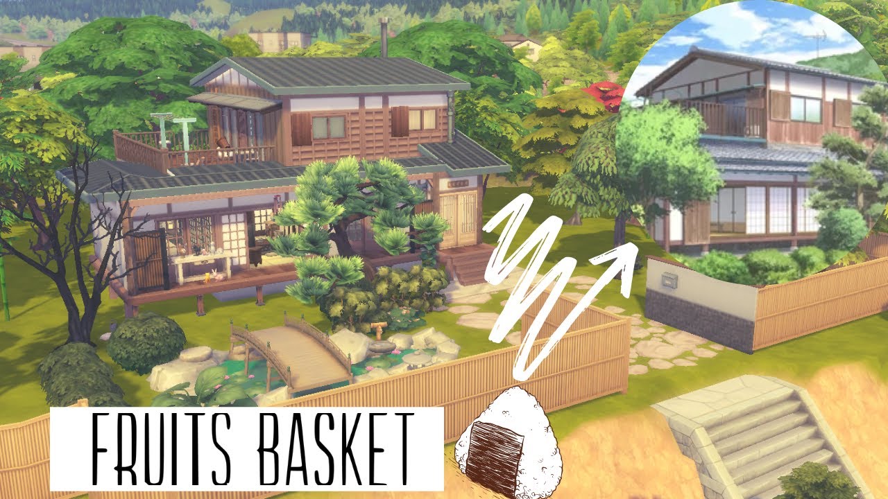 Fruits Basket: Shigure's house | The Sims 4 | Speedbuild | No CC