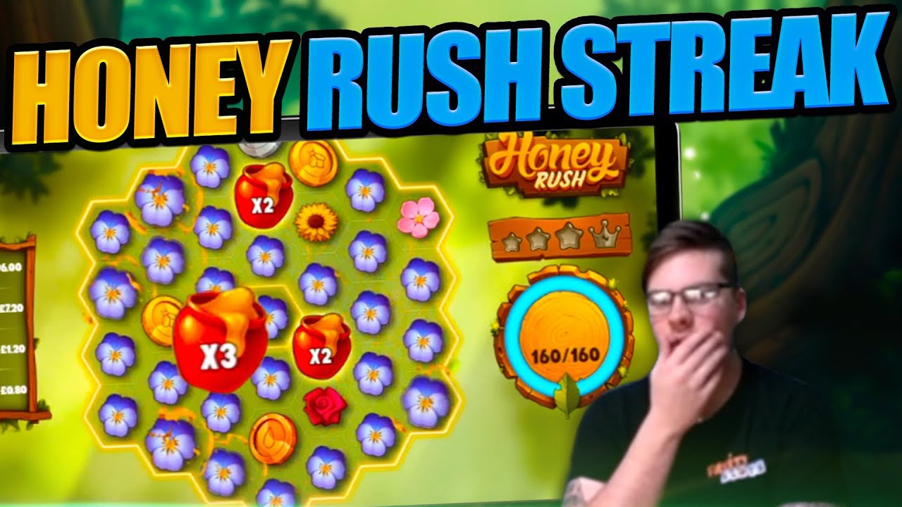 Серия игровых автоматов HONEY RUSH! Победы подряд!