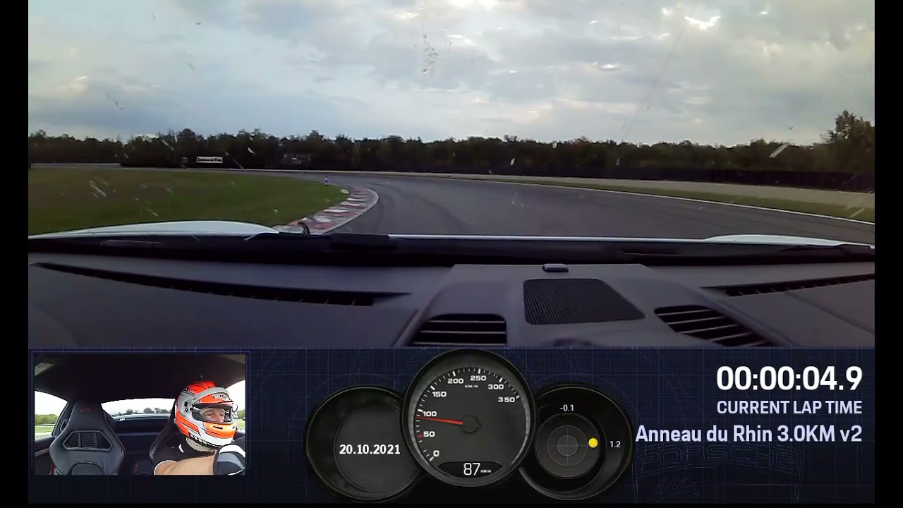 Porsche 991.1 GT3 Anneau du Rhin short 2021 FST