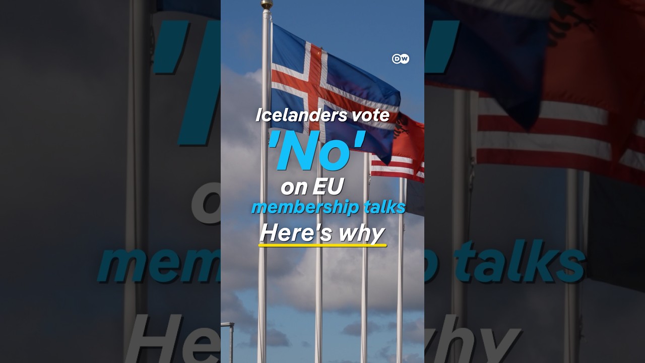 Iceland's voters reject new talks on joining EU | DW News