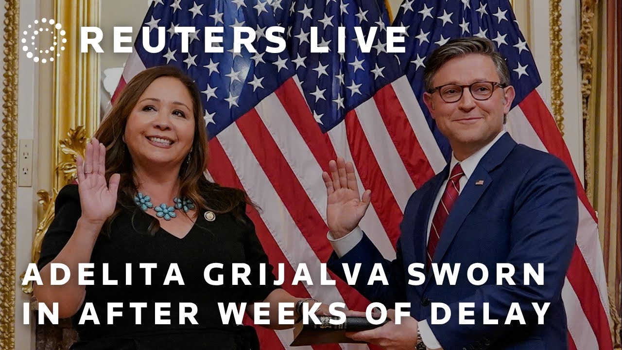 LIVE: Democratic Representative-elect Adelita Grijalva sworn in after weeks of delay