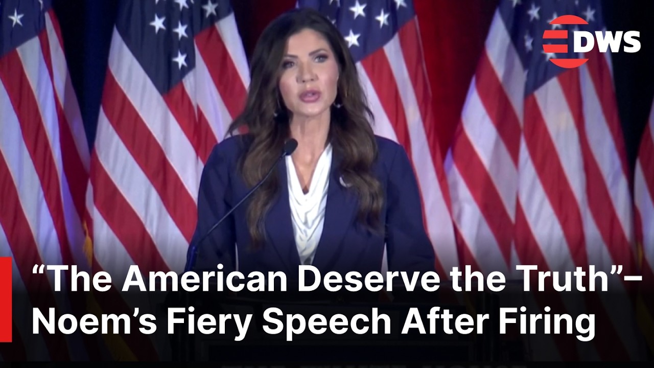 FULL FIERY SPEECH: Kristi Noem Breaks Silence in Nashville After Trump Fired Her From DHS | AC1E