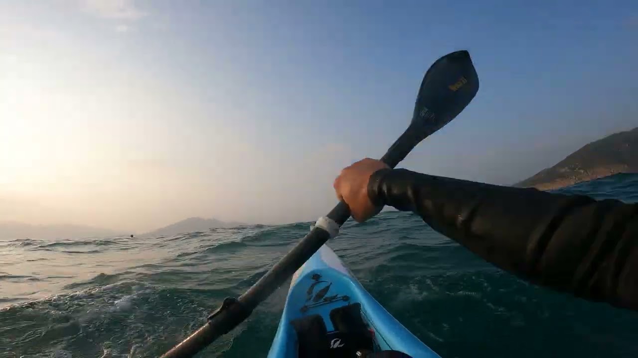 20240101 Surfski Downwind Stellar Falcon SM Part 1