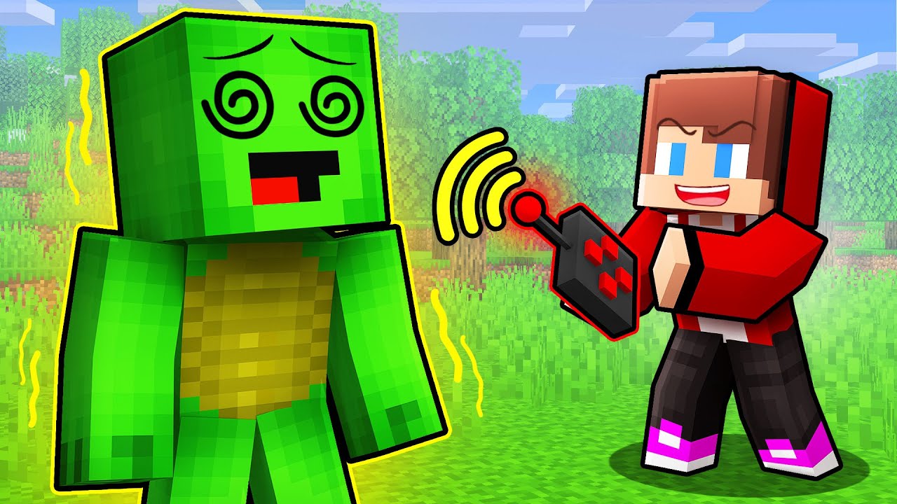 JJ Has Mind Control Mikey - Maizen Minecraft Animation