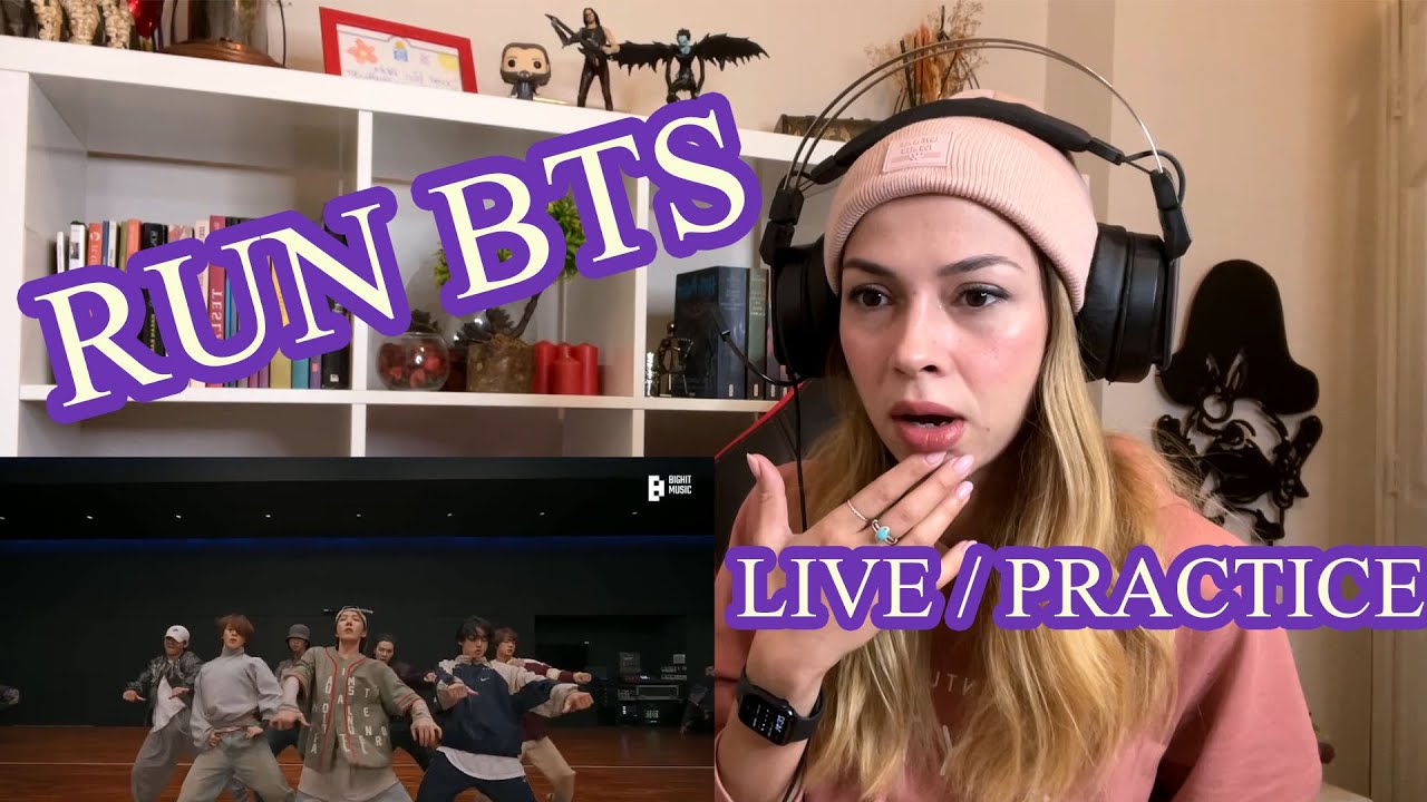 RUN BTS LIVE PERFORMANCE / DANCE PRACTICE REACTION / BTS DİNLİYORUM!