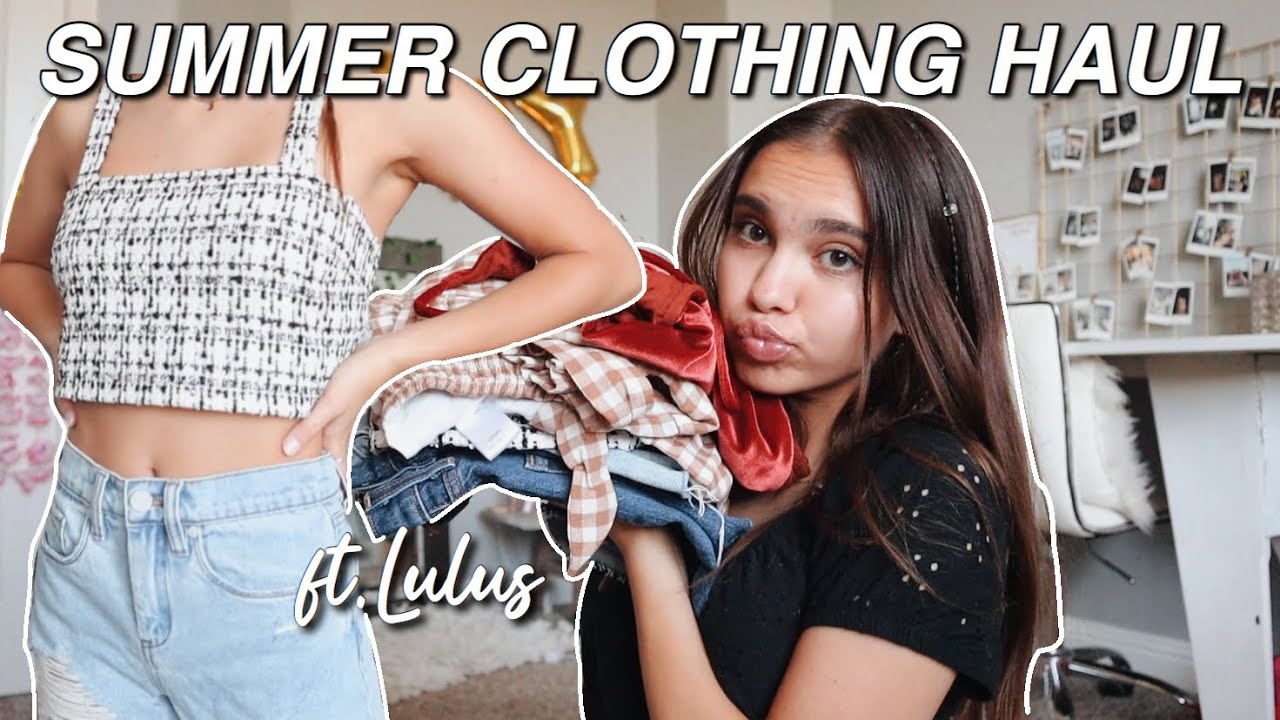 summer clothing haul & outfit inspo ft. Lulus