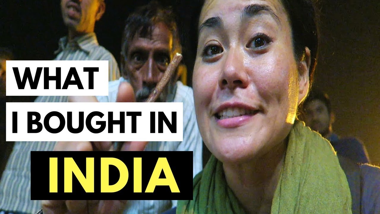 SOUVENIR SHOPPING HAUL IN INDIA 🇮🇳 WHAT I BOUGHT IN INDIA