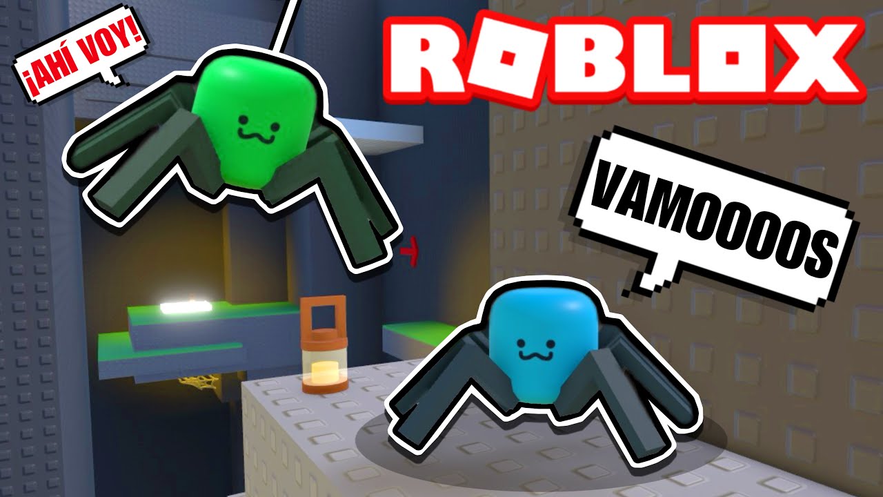 ¡OBBY, PERO SOMOS ARAÑAS! 🕷️ *sale mal* / MIFU ROBLOX