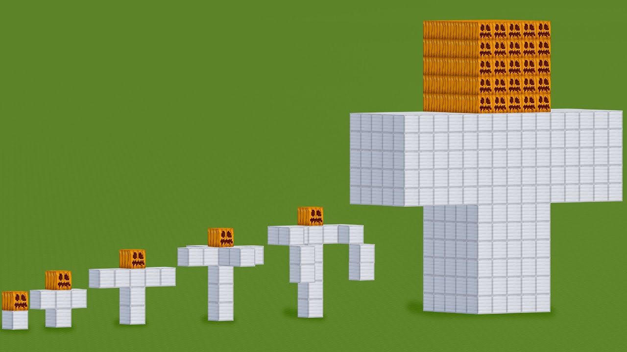 ALL IRON GOLEM PHASES in Minecraft