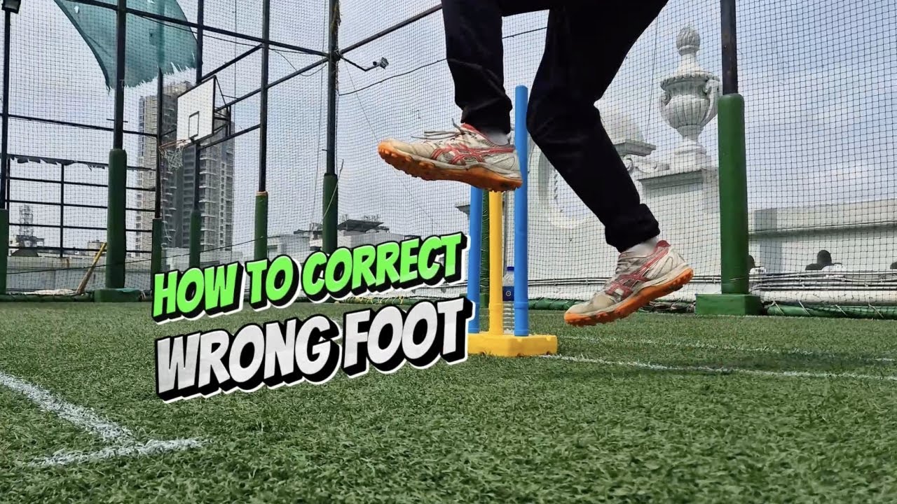Learn How to Fix a Wrong Foot Bowling Action! Cricket Bazaar