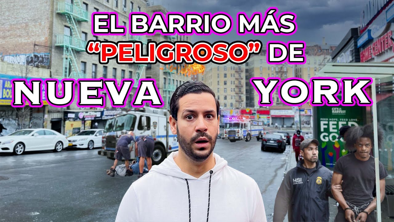 Entré SOLO Al BARRIO MÁS “PELIGROSO” De NUEVA YORK 🗽EL BRONX - Carlos Durán