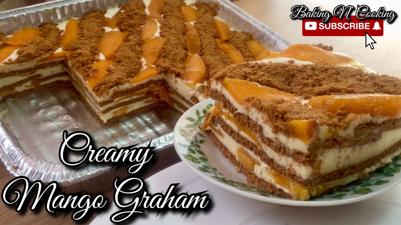 Creamy Mango Graham (No HandMixer)
