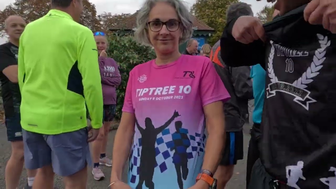 The Tiptree 10 2025 route preparation … including Maldon Parkrun
