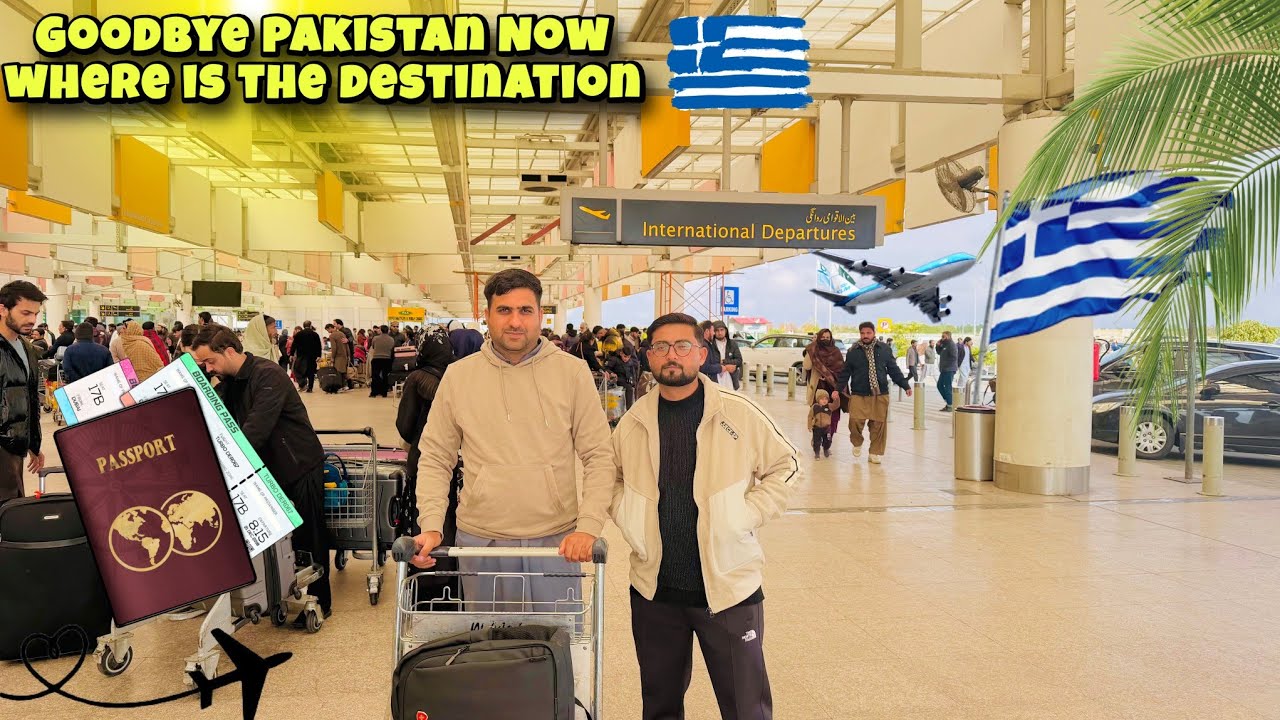 Goodbye Pakistan, Hello Europe! 🌍 Our Friend Biggest journey ✈️ | Pakistan 🇵🇰 To ?