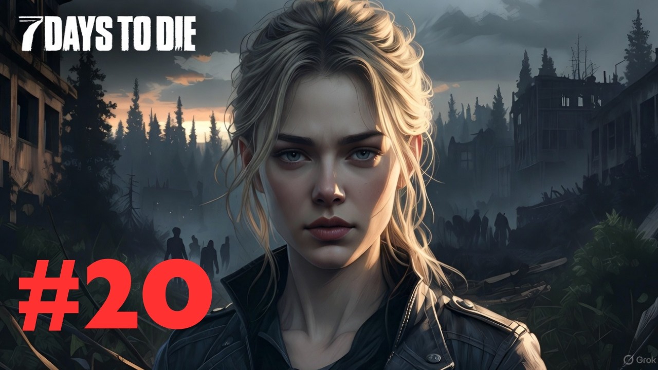 7 Days to Die Ep. 20: Day 102 - Day 107 Huge Quests & Screamer Mini Horde Scare! (Twitch Archive)
