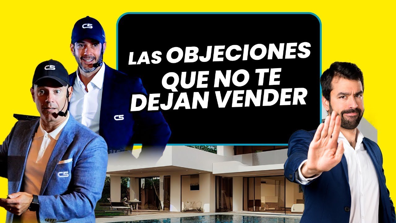 Las OBJECIONES que NO TE DEJAN VENDER 🏠🚨 Manejo de objeciones con Orlando Montiel