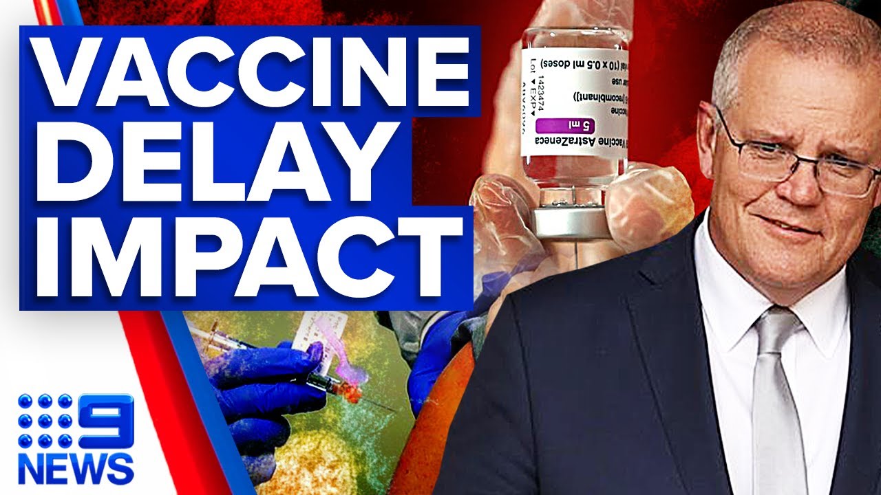 Fears international travel off until 2024 | COVID-19 vaccine rollout | 9 News Australia