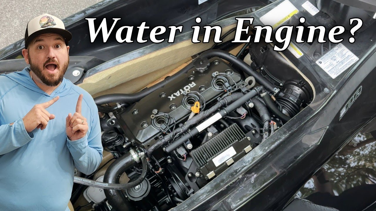 What to Do if you get Water in your Engine, Seadoo Yamaha. Towing or Water Flushing.