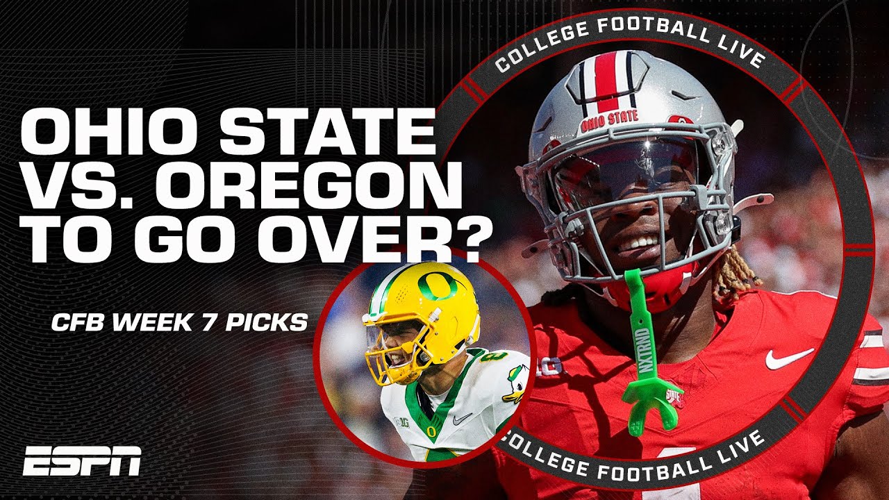 BETTING PICKS: Ohio State vs. Oregon, Penn State vs. USC & more CFB Week 7 action | CFB Live