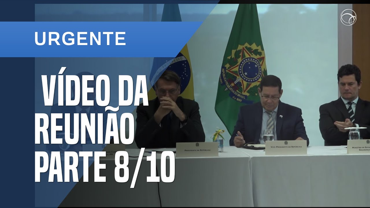 VÍDEO DA REUNIÃO MINISTERIAL: WEINTRAUB PEDE CADEIA PARA MEMBROS DO STF [8/10]