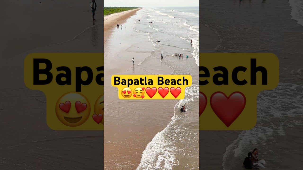 Bapatla Beach 😍 #suryalankabeach #bapatla #kiliyekiliye #beach #beachvibes #beachfestival